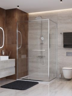 Душевой уголок CEZARES LUX-AH-FS-11-120/90-C-CR хром