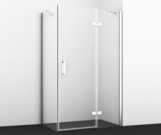 Душевой уголок Wasserkraft Aller 10H06RWHITE 120x80 правый