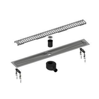 Душевой лоток Timo Drain System DS230106/00 60см с вставкой lines хром