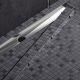 Душевой лоток Timo Drain System DS230207/01 70см с двусторонней панелью plate под плитку сатин