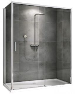 Душевой уголок ABBER Komfort AG93120-S102 120x100см хром