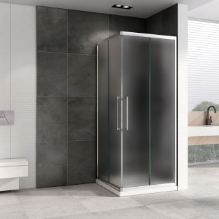 Душевой уголок ABBER Schwarzer Diamant AG02090MH 90x90см хром