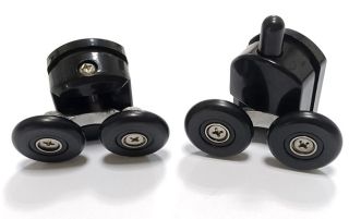 Душевой уголок ABBER Schwarzer Diamant 100x80см AG30100BH-S80B-S80B