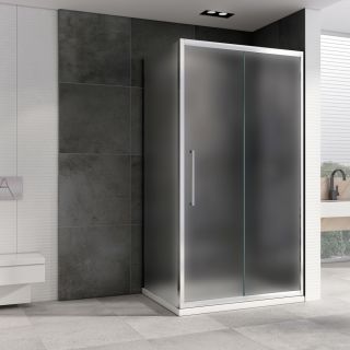 Душевой уголок ABBER Schwarzer Diamant AG30100MH-S70M 100x70см хром