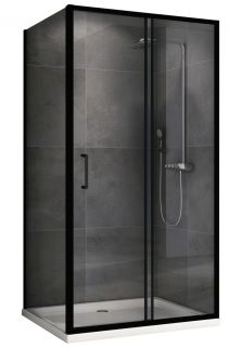 Душевой уголок ABBER Schwarzer Diamant AG30120B5-S60B5 120x60см чёрный