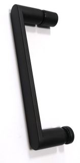 Душевой уголок ABBER Schwarzer Diamant 160x100см AG30160B-S100B-S100B