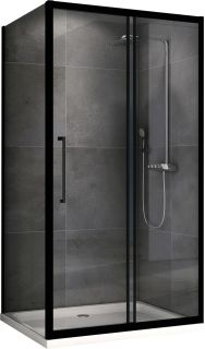 Душевой уголок ABBER Schwarzer Diamant 170x90см AG30170BH-S90B