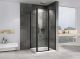 Душевой уголок ABBER Sonnenstrand AG04110BS-S75B 110x75см чёрный