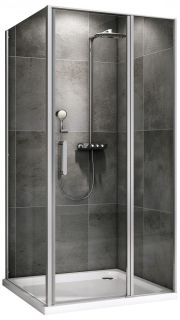 Душевой уголок ABBER Sonnenstrand AG04130S-S75 130x75см хром