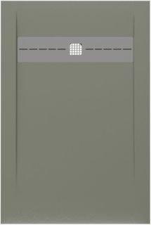 Душевой поддон Allen Brau Infinity 8.21003-CGM 120x90 олива