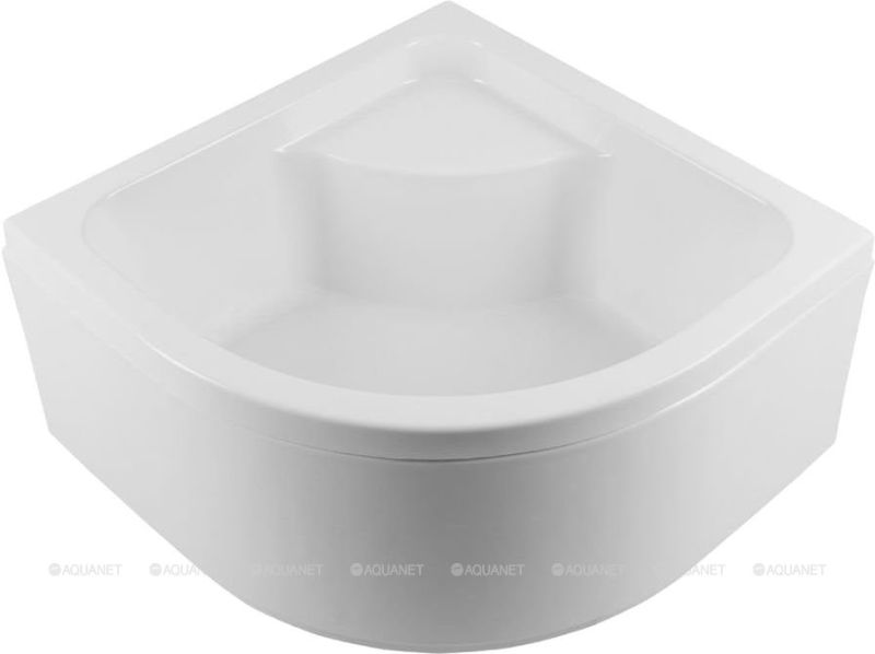 Душевой поддон Aquanet Optimal 293351 90x90 см с сиденьем белый