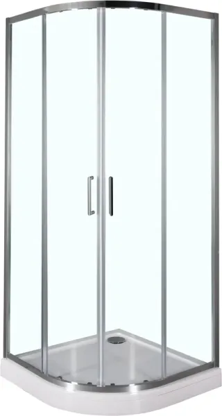 Душевая дверь Aquanet Alfa NAA2142 185040 100 см стекло прозрачное профиль хром