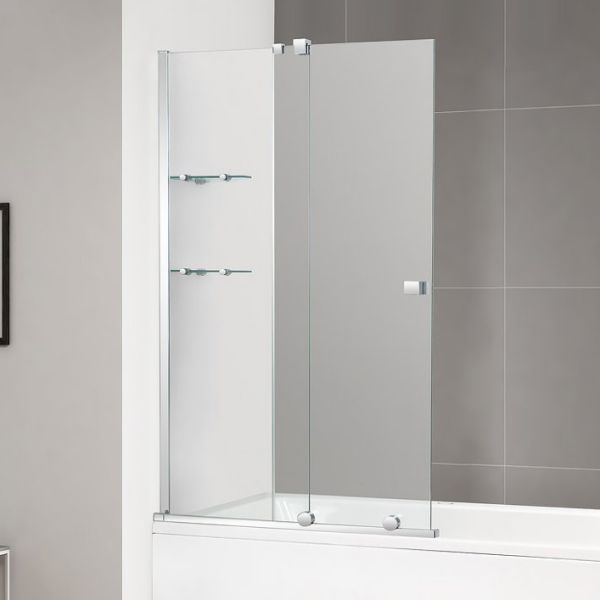 Шторка на ванну Cezares STREAM-VFS-11-90/150-C-Cr