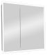 Зеркало-шкаф с подсветкой Continent Reflex МВК027 80см белый