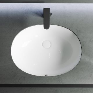 Встраиваемая раковина Ceramica Nova Element CN6043 56см белый