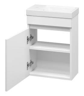 Подвесная тумба под раковину Misty Эко Мини 40см белый