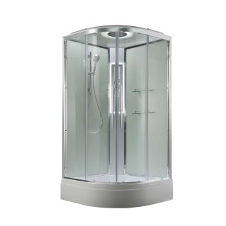 Душевая кабина EM3011LEDT прозрачная