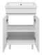 Напольная тумба под раковину Misty Енисей 60см белый