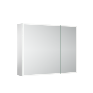 Зеркальный шкаф с подсветкой Sancos Evoke SC8090 90 см серый