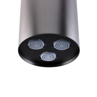 Верхний душ Bronze de Luxe LIBERTY 501GM, графит