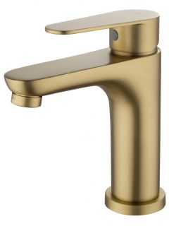 Смеситель для раковины Wonzon & Woghand Alfa WW-A40202-BG брашированное золото