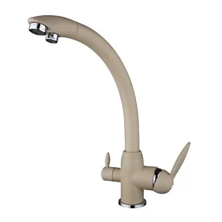 Смеситель для кухни Frap F4399-20 бежевый