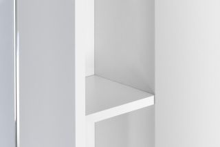 Зеркальный шкаф Акватон Онда правосторонний 60см белый 1A009802ON01R