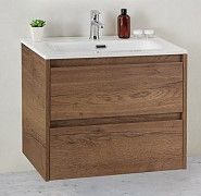 Тумба под раковину BelBagno подвесная 70x50см Rovere Tabacco KRAFT 39-700/390-2C-SO-RT