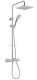 Душевая стойка с термостатом E.C.A. 102102490EX хром