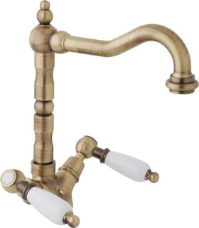 Смеситель для раковины, бронза Cezares FIRST-LS2-02-Bi