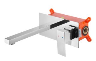 Встраиваемый смеситель для раковины Swedbe Platta 5501 хром