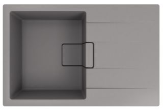 Кухонная мойка Florentina Ривьера 780 серый шёлк