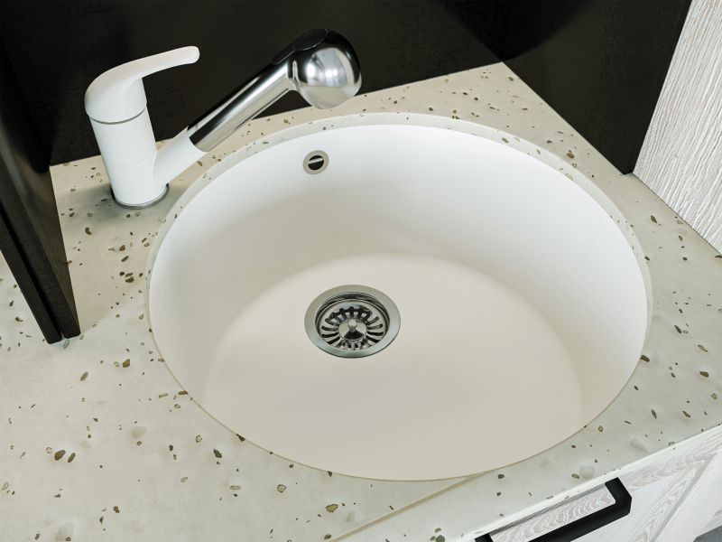 Кухонная мойка Florentina Вега Зеро антрацит