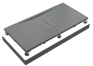 Экран Good Door Stella ГРАФИТ 1000x800