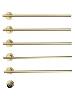 Полотенцесушитель электрический встраиваемый Wonzon & Woghand Dortmund WW-A365-BG 58x67 см с внутренней частью брашированное золото