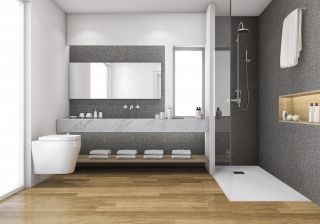 Поддон литьевой Good Door Essentia ГРАФИТ 1600x800 см