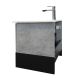 Comforty Тумба-умывальник Франкфурт 60 см 00-00004332 бетон светлый