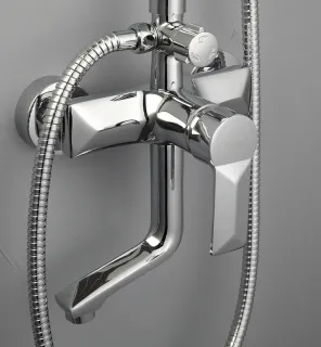 Душевая стойка Frap F2418 хром