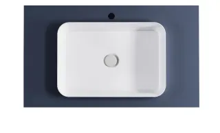 Тумба с раковиной Astra-Form Фрейм 4631177715341 90 см серый матовый