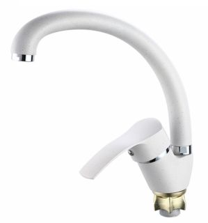 Смеситель для кухни РМС SL140W-999F белый