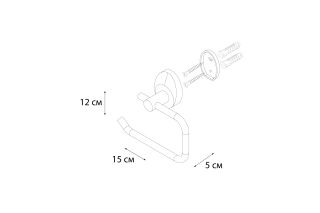 Бумагодержатель FIXSEN Europa (FX-21810B)