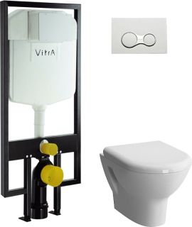 Унитаз с инсталляцией VitrA Zentrum 9012B003-7206