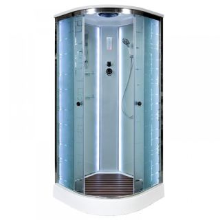 Душевая кабина Deto EM1590 LED 90х90х220 см