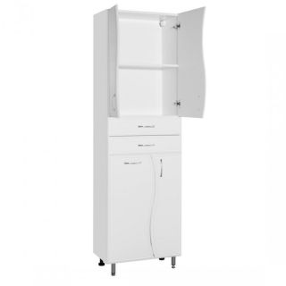 Пенал Style Line Волна 60 ЛС-000010047 с бельевой корзиной