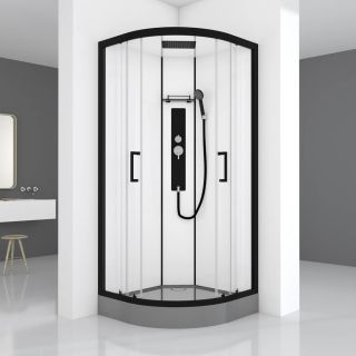 Душевая кабина Black & White Galaxy 8001900