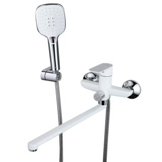 Смеситель для ванны Gappo G2248 белый/хром