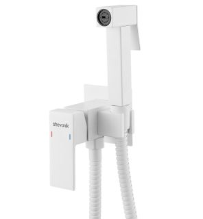 Гигиенический душ со смесителем Shevanik S127C белый