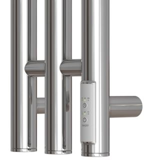 Полотенцесушитель электрический Point Деметра PN12822 П3 12x120см хром