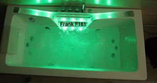 Гидромассажная ванна Frank F161 пристенная 1600х850х600