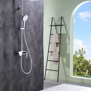 Душевая стойка Black&White Gravity 9103С хром